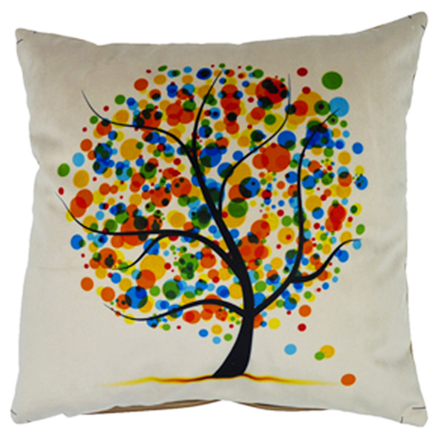 Tree Of Life, Multi - (45cm x 45cm) Cushion - Image 3